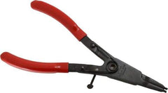 Rotor Clip - SH External Retaining Ring Pliers - 9-1/8" OAL - Exact Tool & Supply