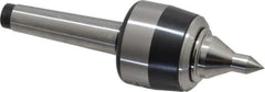 Royal Products - MT2 Taper Shank, 1-3/4" Head Diam 2,735 Lb Capacity Live Center - 6,000 Max RPM, 1.47" Head Length, 7/8" Point Diam, 1.35" Point Len, 375 Lb Max Workpc, 5-3/8" OAL, 3/8" Tip Diam, Long Point - Exact Tool & Supply