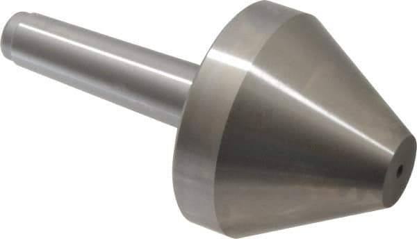 Royal Products - MT3 Taper Shank, 3.15" Head Diam 2,395 Lb Capacity Live Center - 5,000 Max RPM, 2-1/2" Head Length, 1" Point Diam, 2.52" Point Len, 615 Lb Max Workpc, 6-1/16" OAL, Bull Nose Point - Exact Tool & Supply