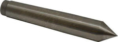 Royal Products - 0.7" Head Diam, High Speed Steel Standard Point Solid Dead Center - 2MT Morse Taper, 0.7" Point Diam, 4-3/16" OAL - Exact Tool & Supply