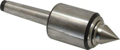 Royal Products - MT2 Taper Shank, 1-3/4" Head Diam 2,155 Lb Capacity Live Center - 6,000 Max RPM, 2.12" Head Length, 7/8" Point Diam, 1.07" Point Len, 885 Lb Max Workpc, 5-13/16" OAL, 3/8" Tip Diam, Standard Point - Exact Tool & Supply