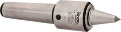 Royal Products - MT5 Taper Shank, 2.45" Head Diam 1,905 Lb Capacity Carbide Tipped Live Center - 12,000 Max RPM, 2.78" Head Length, 1-1/4" Point Diam, 2.35" Point Len, 525 Lb Max Workpc, 10-3/4" OAL, 1/2" Tip Diam, Long Point - Exact Tool & Supply