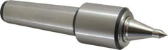 Royal Products - MT5 Taper Shank, 2.45" Head Diam 1,905 Lb Capacity Live Center - 12,000 Max RPM, 2.78" Head Length, 1-1/4" Point Diam, 2.35" Point Len, 525 Lb Max Workpc, 10-3/4" OAL, 1/2" Tip Diam, Long Point - Exact Tool & Supply