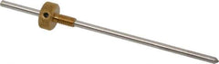 Gravotech - 1/8 Inch Shank Diameter, 0.02 Inch Tip Size, Non-Rotating Diamond Graver - Use on Brass and Aluminum - Exact Tool & Supply