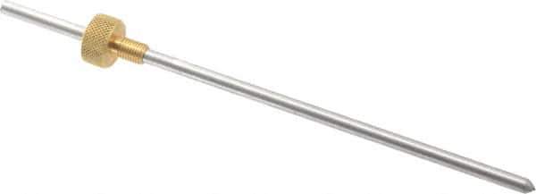 Gravotech - 11/64 Inch Shank Diameter, 0.02 Inch Tip Size, Non-Rotating Diamond Graver - Use on Brass and Aluminum - Exact Tool & Supply