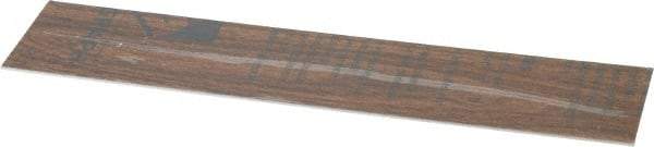 Gravotech - 10 Inch Long x 2 Inch High, Plastic Engraving Stock - Light Walnut and White - Exact Tool & Supply