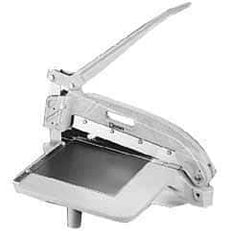 Gravotech - 1/8 Inch Shank Diameter, 0.02 Inch Tip Size, Metal, Engraving Plate Stock Shear with Guard - Use on Plastic - Exact Tool & Supply