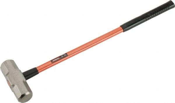 Proto - 10 Lb Head, 32" Long Sledge Hammer - Steel Head, Fiberglass Handle - Exact Tool & Supply