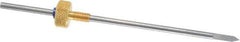 Gravotech - 1/8 Inch Shank Diameter, 0.01 Inch Tip Size, Carbide, Engraving Cutter - Use on Phenolic - Exact Tool & Supply