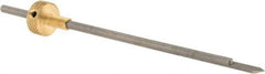 Gravotech - 1/8 Inch Shank Diameter, 0.03 Inch Tip Size, Carbide, Engraving Cutter - Use on Phenolic - Exact Tool & Supply