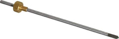 Gravotech - 11/64 Inch Shank Diameter, 0.01 Inch Tip Size, Carbide, Engraving Cutter - Use on Brass and Aluminum - Exact Tool & Supply