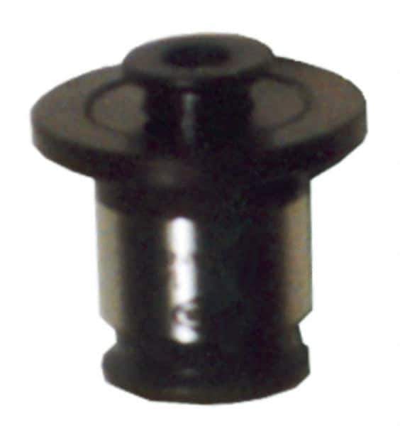 Bilz - 0.236" Tap Shank Diam, 0.193" Tap Square Size, M8 Tap, #2 Tapping Adapter - 0.4331" Projection, 1.181" Tap Depth, 1.8111" OAL, 1.22" Shank OD, Through Coolant, Series WE 2 - Exact Tool & Supply