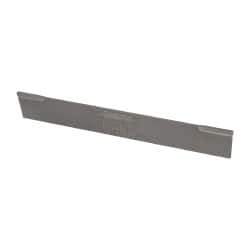 Accupro - 1/16 Inch Wide x 1/2 Inch High x 4-1/2 Inch Long, Parallel Blade, Cutoff Blade - Micrograin Grade, Bright Finish - Exact Tool & Supply