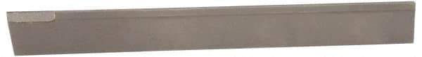 Accupro - 1/8 Inch Wide x 1-1/8 Inch High x 6-1/2 Inch Long, Parallel Blade, Cutoff Blade - Micrograin Grade, Bright Finish - Exact Tool & Supply