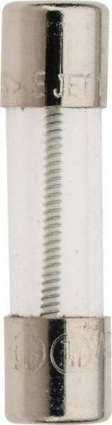 Ferraz Shawmut - 250 VAC, 1.6 Amp, Time Delay Miniature Glass Fuse - Clip Mount, 20mm OAL, 5mm Diam - Exact Tool & Supply