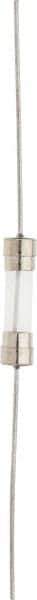 Ferraz Shawmut - 250 VAC, 0.25 Amp, Time Delay Miniature Glass Fuse - Surface Mount Mount, 20mm OAL, 5mm Diam - Exact Tool & Supply