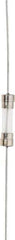 Ferraz Shawmut - 250 VAC, 1.6 Amp, Time Delay Miniature Glass Fuse - Surface Mount Mount, 20mm OAL, 5mm Diam - Exact Tool & Supply