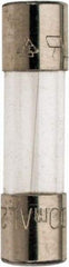 Ferraz Shawmut - 250 VAC, 0.2 Amp, Fast-Acting Miniature Glass Fuse - Clip Mount, 20mm OAL, 5mm Diam - Exact Tool & Supply