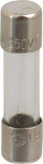 Ferraz Shawmut - 250 VAC, 1 Amp, Fast-Acting Miniature Glass Fuse - Clip Mount, 20mm OAL, 5mm Diam - Exact Tool & Supply