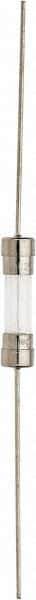 Ferraz Shawmut - 250 VAC, 0.63 Amp, Fast-Acting Miniature Glass Fuse - Surface Mount Mount, 20mm OAL, 5mm Diam - Exact Tool & Supply