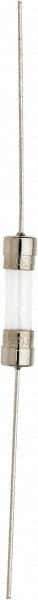 Ferraz Shawmut - 250 VAC, 1.25 Amp, Fast-Acting Miniature Glass Fuse - Surface Mount Mount, 20mm OAL, 5mm Diam - Exact Tool & Supply