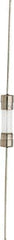 Ferraz Shawmut - 250 VAC, 6.3 Amp, Fast-Acting Miniature Glass Fuse - Surface Mount Mount, 20mm OAL, 5mm Diam - Exact Tool & Supply
