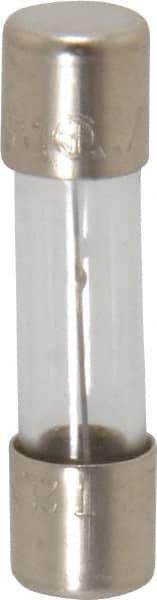 Ferraz Shawmut - 250 VAC, 2 Amp, Time Delay Miniature Glass Fuse - Clip Mount, 20mm OAL, 5mm Diam - Exact Tool & Supply