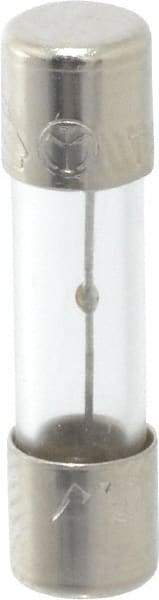 Ferraz Shawmut - 250 VAC, 3.15 Amp, Time Delay Miniature Glass Fuse - Clip Mount, 20mm OAL, 5mm Diam - Exact Tool & Supply