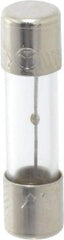 Ferraz Shawmut - 250 VAC, 3.15 Amp, Time Delay Miniature Glass Fuse - Clip Mount, 20mm OAL, 5mm Diam - Exact Tool & Supply