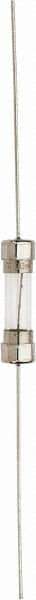 Ferraz Shawmut - 250 VAC, 0.1 Amp, Time Delay Miniature Glass Fuse - Surface Mount Mount, 20mm OAL, 5mm Diam - Exact Tool & Supply