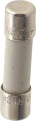 Ferraz Shawmut - 250 VAC, 2.5 Amp, Fast-Acting Miniature Ceramic Fuse - Clip Mount, 20mm OAL, 5mm Diam - Exact Tool & Supply