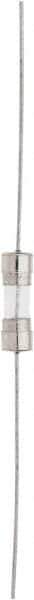 Ferraz Shawmut - 350 VAC, 0.5 Amp, Time Delay Miniature Glass Fuse - Surface Mount Mount, 15mm OAL, 10 at 125 V kA Rating, 5mm Diam - Exact Tool & Supply