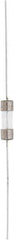 Ferraz Shawmut - 350 VAC, 0.75 Amp, Time Delay Miniature Glass Fuse - Surface Mount Mount, 15mm OAL, 10 at 125 V kA Rating, 5mm Diam - Exact Tool & Supply