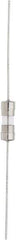 Ferraz Shawmut - 350 VAC, 1.25 Amp, Time Delay Miniature Glass Fuse - Surface Mount Mount, 15mm OAL, 10 at 125 V kA Rating, 5mm Diam - Exact Tool & Supply