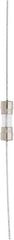 Ferraz Shawmut - 350 VAC, 2.25 Amp, Time Delay Miniature Glass Fuse - Surface Mount Mount, 15mm OAL, 10 at 125 V kA Rating, 5mm Diam - Exact Tool & Supply