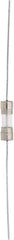 Ferraz Shawmut - 350 VAC, 4 Amp, Time Delay Miniature Glass Fuse - Surface Mount Mount, 15mm OAL, 10 at 125 V kA Rating, 5mm Diam - Exact Tool & Supply