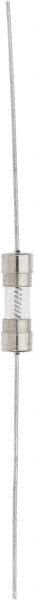 Ferraz Shawmut - 350 VAC, 6 Amp, Time Delay Miniature Glass Fuse - Surface Mount Mount, 15mm OAL, 10 at 125 V kA Rating, 5mm Diam - Exact Tool & Supply