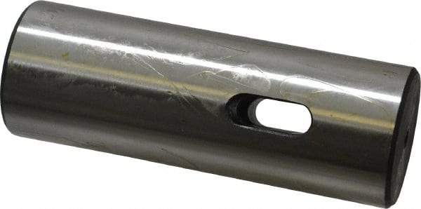 Interstate - MT1 Inside Morse Taper, Standard Morse Taper to Straight Shank - 3-1/2" OAL, Medium Carbon Steel, Hardened & Ground Throughout - Exact Tool & Supply