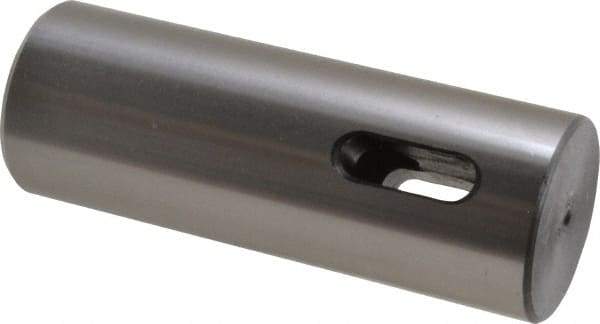 Interstate - MT3 Inside Morse Taper, Standard Morse Taper to Straight Shank - 4-3/4" OAL, Medium Carbon Steel, Hardened & Ground Throughout - Exact Tool & Supply