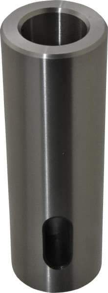Interstate - MT4 Inside Morse Taper, Standard Morse Taper to Straight Shank - 6" OAL, Medium Carbon Steel, Hardened & Ground Throughout - Exact Tool & Supply