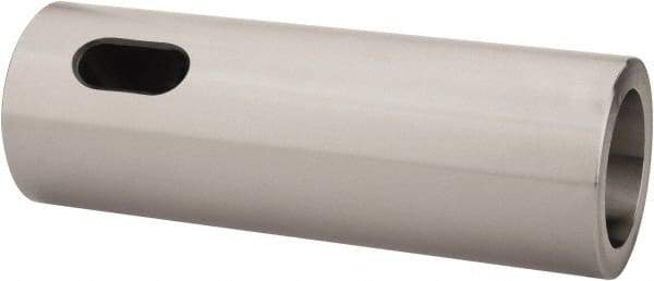 Interstate - MT6 Inside Morse Taper, Standard Morse Taper to Straight Shank - 10-1/8" OAL, Medium Carbon Steel, Hardened & Ground Throughout - Exact Tool & Supply