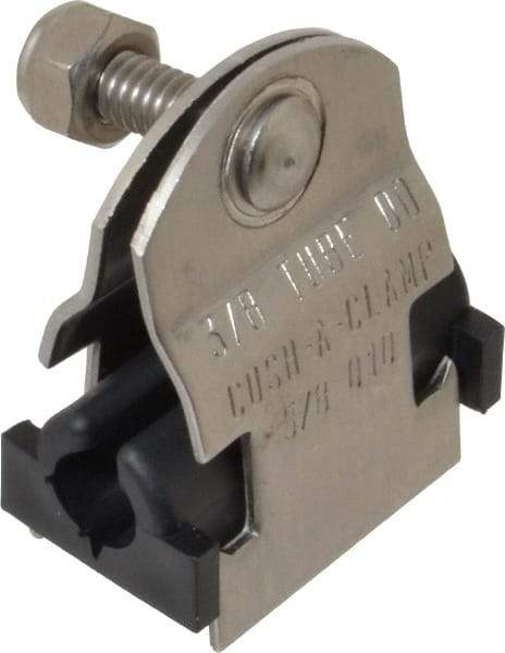 ZSI - 3/8" Pipe, Tube Clamp with Cushion - Exact Tool & Supply