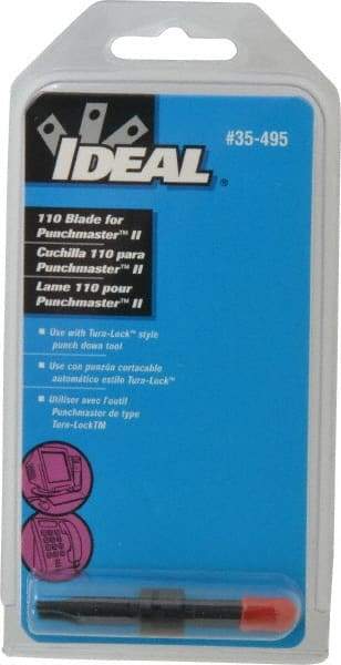 Ideal - Termination Tool Replacement Blade - For Use with 110 Terminal Blocks - Exact Tool & Supply