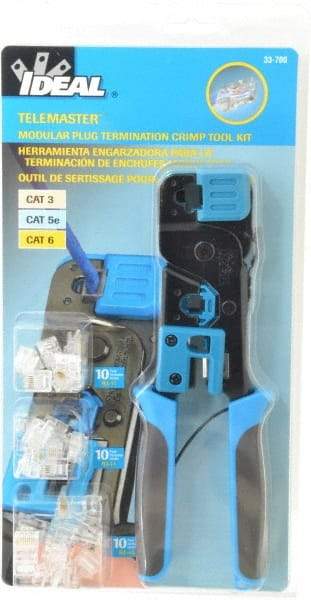 Ideal - Crimp Kit - RJ11 & RJ45 Compatible - Exact Tool & Supply
