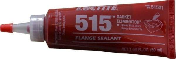 Loctite - 50 mL Tube Purple Polyurethane Joint Sealant - -65 to 300°F Operating Temp, 1 to 12 hr Full Cure Time, Series 515 - Exact Tool & Supply