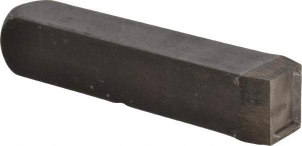 Made in USA - Letter L Machine Made Individual Steel Stamp - 1/2" Character - Exact Tool & Supply