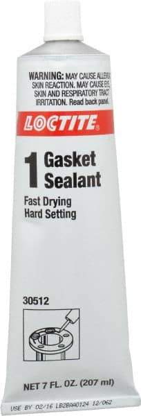 Loctite - 7 oz Tube Brown Gasket Sealant - -65 to 400°F Operating Temp, 24 hr Full Cure Time, Series 234 - Exact Tool & Supply