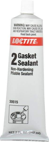 Loctite - 7 oz Tube Black Gasket Sealant - -65 to 400°F Operating Temp, Series 198 - Exact Tool & Supply