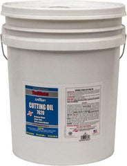 Crown - 5 Gal Pail Cutting Fluid - Straight Oil, For Deep Drawing, Drilling, Forming, Grinding, Machining, Sawing - Exact Tool & Supply