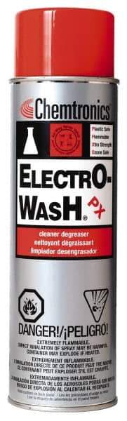 Chemtronics - 12.5 Ounce Aerosol Contact Cleaner - -20°F Flash Point, Flammable, Plastic Safe - Exact Tool & Supply